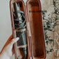Hot Iron Case Brown Cowhide