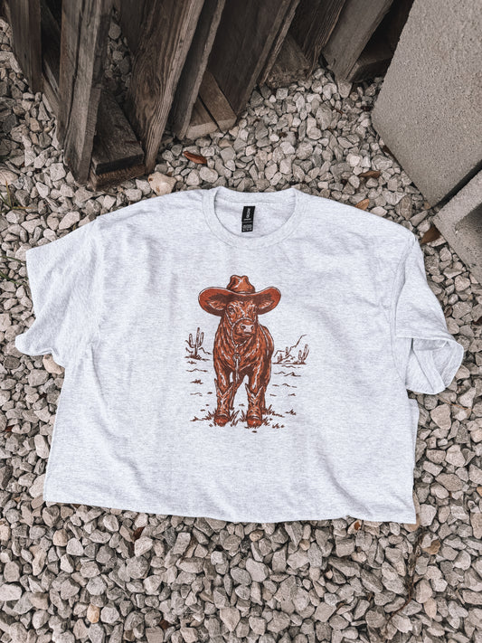 Cowboy Cow Tee