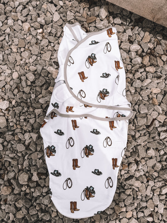 Rodeo Velcro Swaddle