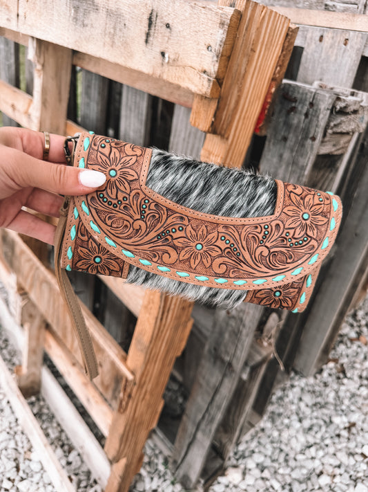 Stoneflower Cowhide & Leather Wallet