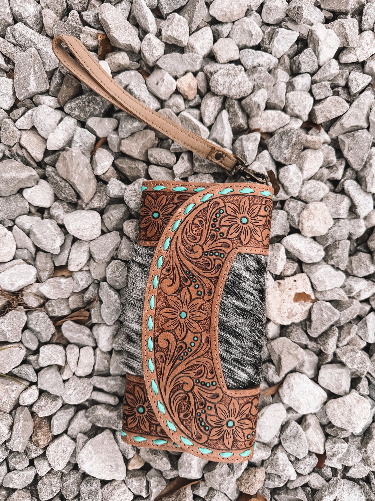 Stoneflower Cowhide & Leather Wallet