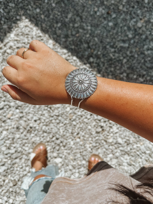 Dime Piece Concho Bracelet