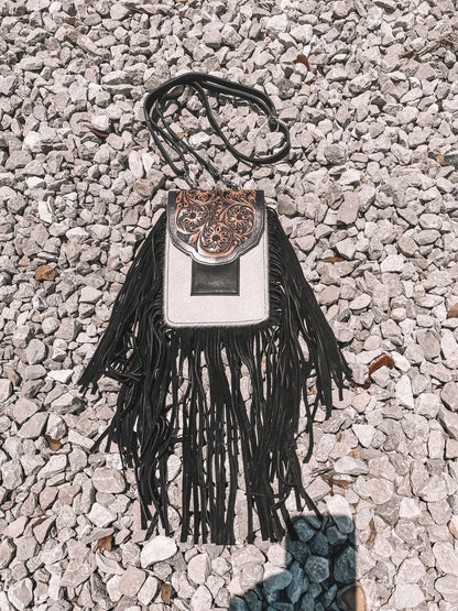 Ranch Cowhide Leather Crossbody