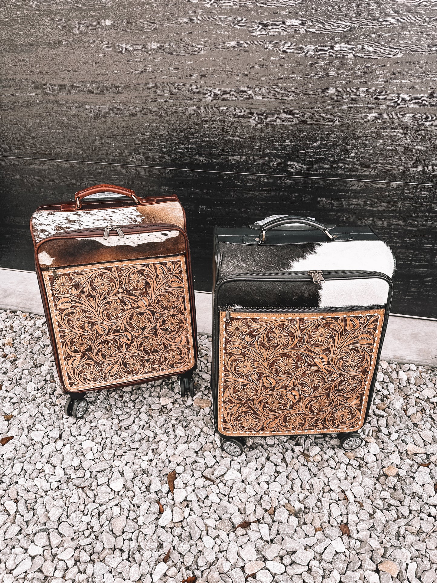Colorado Cowhide Luggage