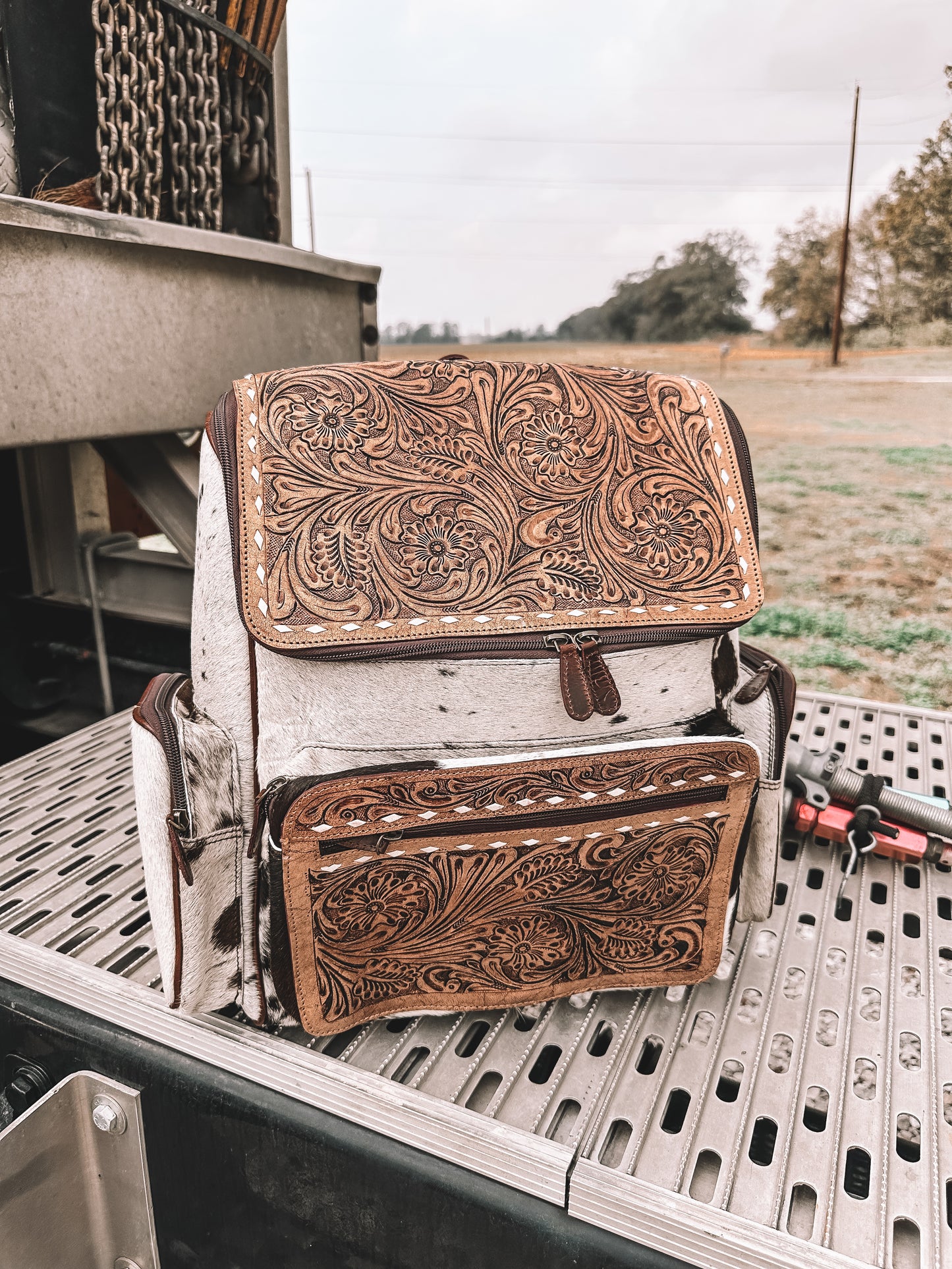 Clint Cowhide Backpack