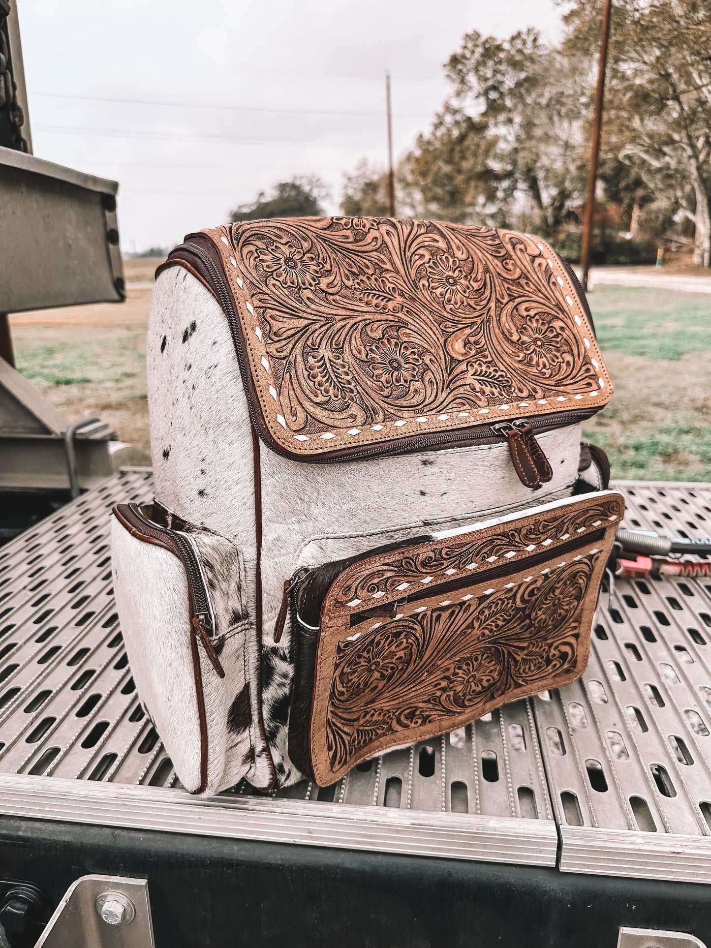 Clint Cowhide Backpack