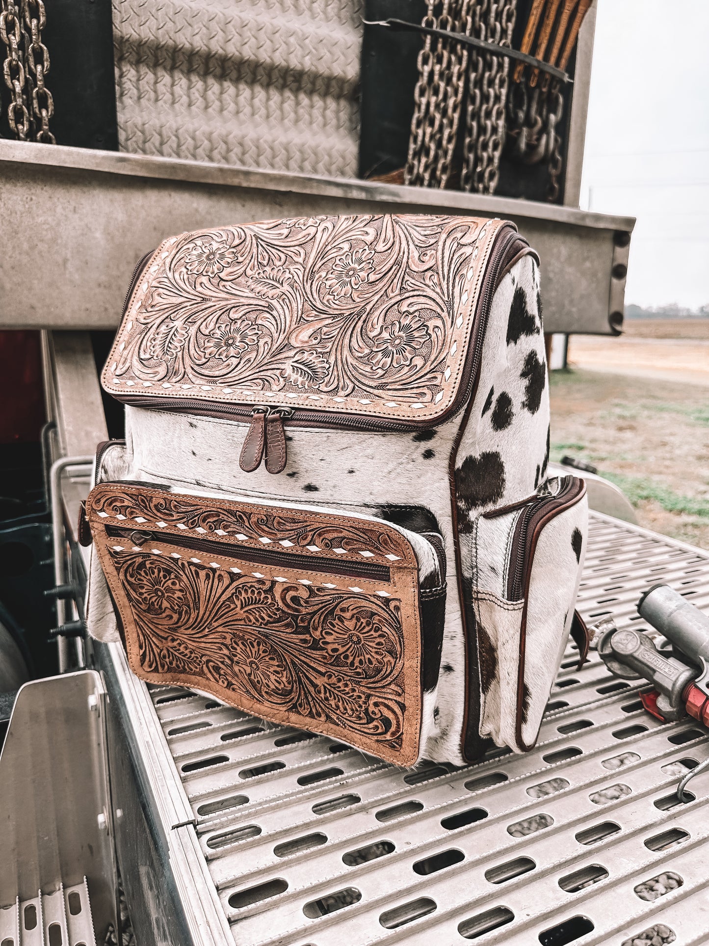 Clint Cowhide Backpack