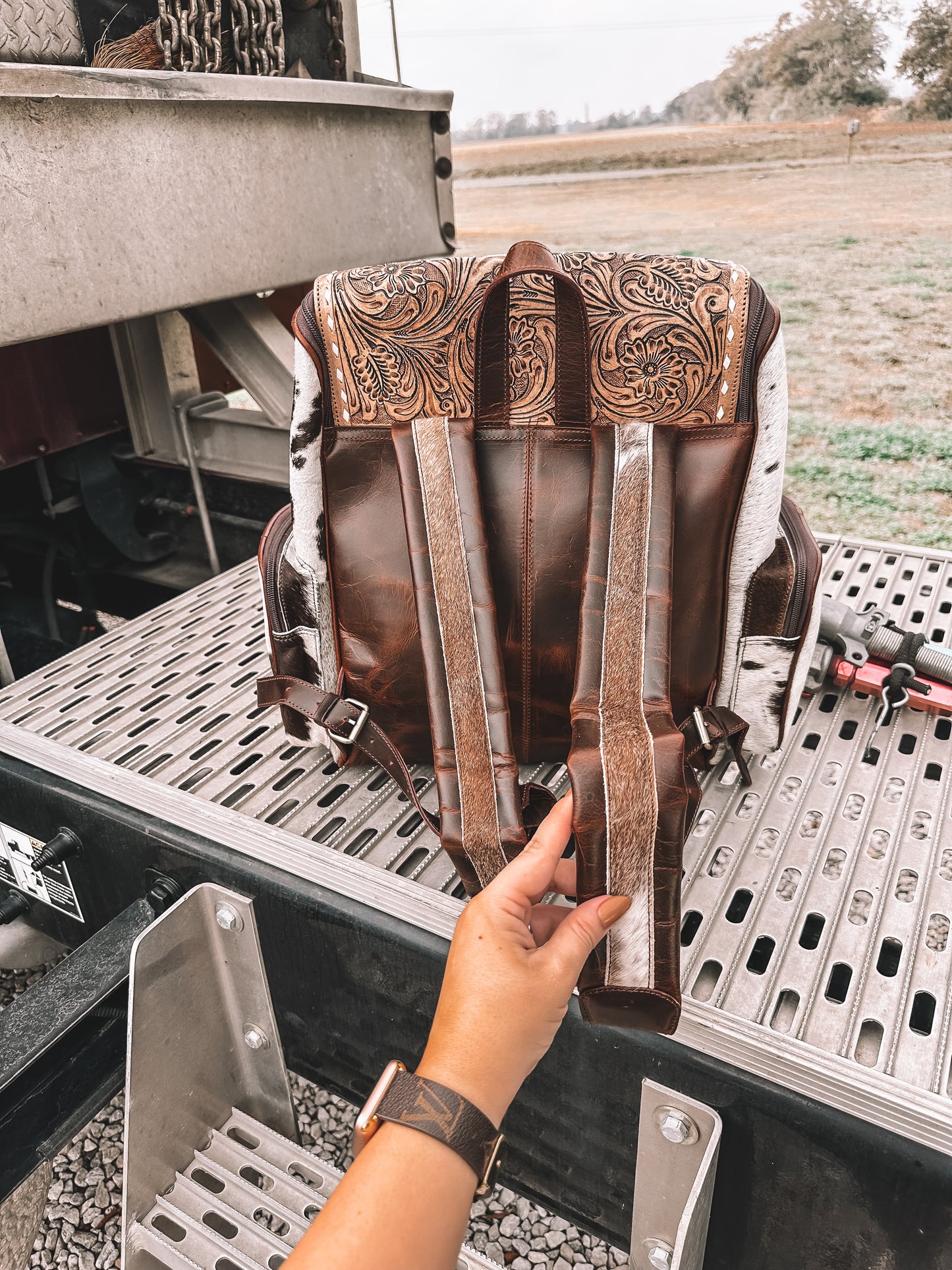 Clint Cowhide Backpack