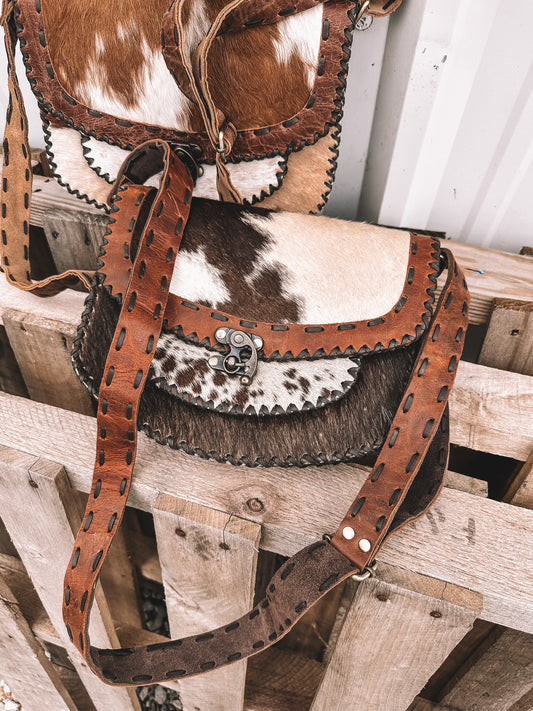Ginny Cowhide Crossbody *defective
