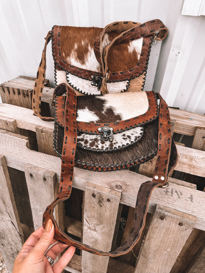 Ginny Cowhide Crossbody *defective