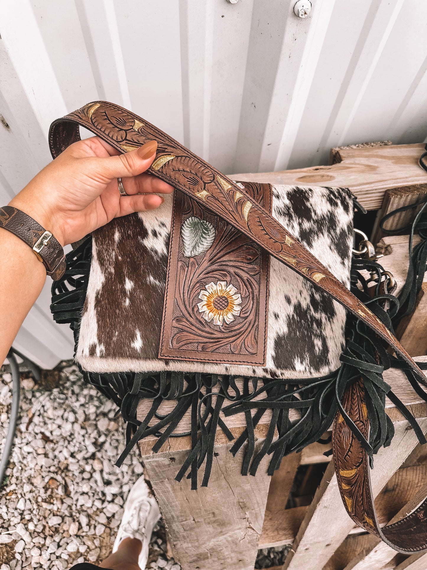 Daisy If You Do Crossbody