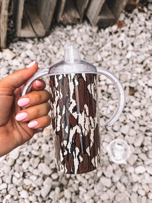 Sippy Cup Tumbler - Bottomland Camo