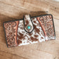 Roscoe Hand Tooled Cowhide Wallet