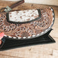 Sandstone Cowhide Leather Wallet
