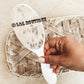 Cowhide Hair Brush