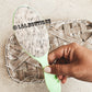 Cowhide Hair Brush
