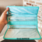 Turquoise Cowhide Jewelry Case