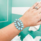 Chunky Turquoise Squash Bracelet