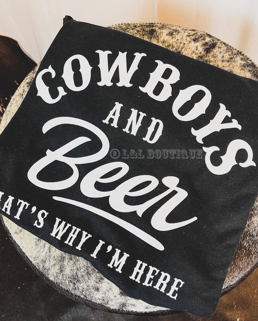 Cowboys and Beer Tshirt