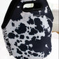 Black Cow Lunch Tote
