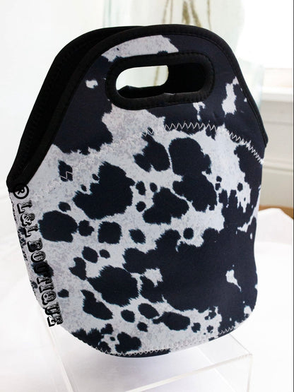Black Cow Lunch Tote