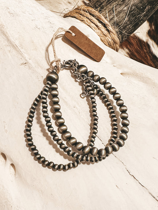 Layered Navajo Bracelet