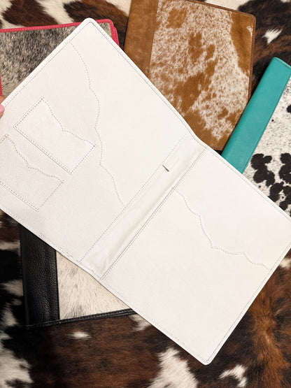 Cowhide Journal Cover
