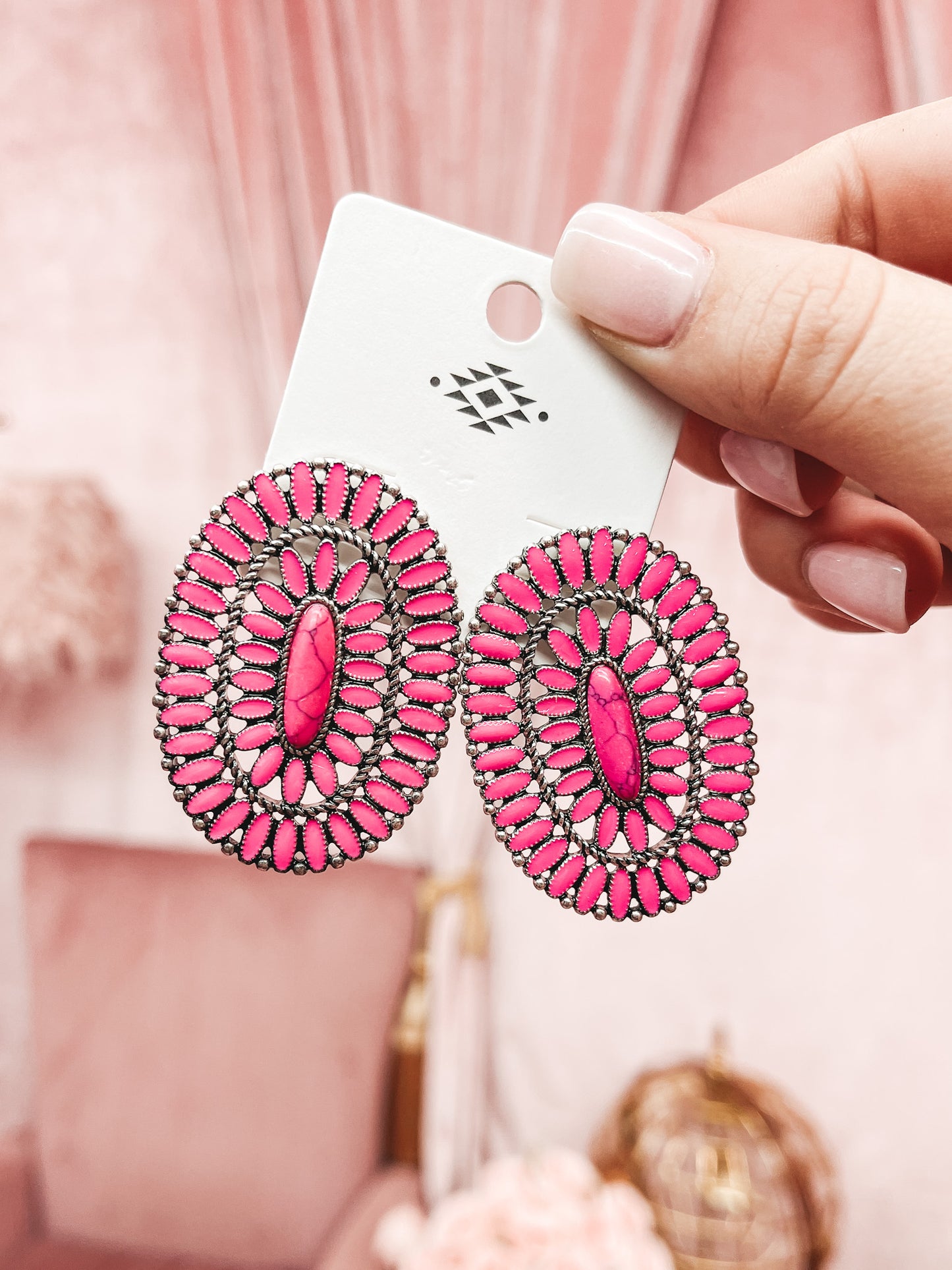 Desperado Earrings Pink