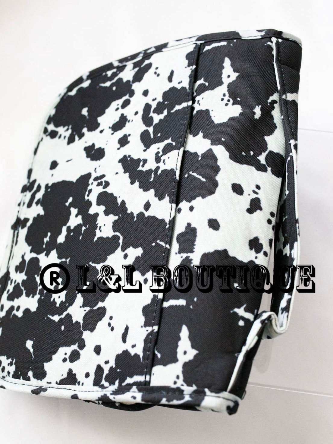 Black Cow Shower Bag