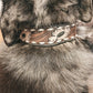 Hotshots Tooled Leather Dog Collar
