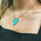 Authentic Turquoise Bolt Necklace