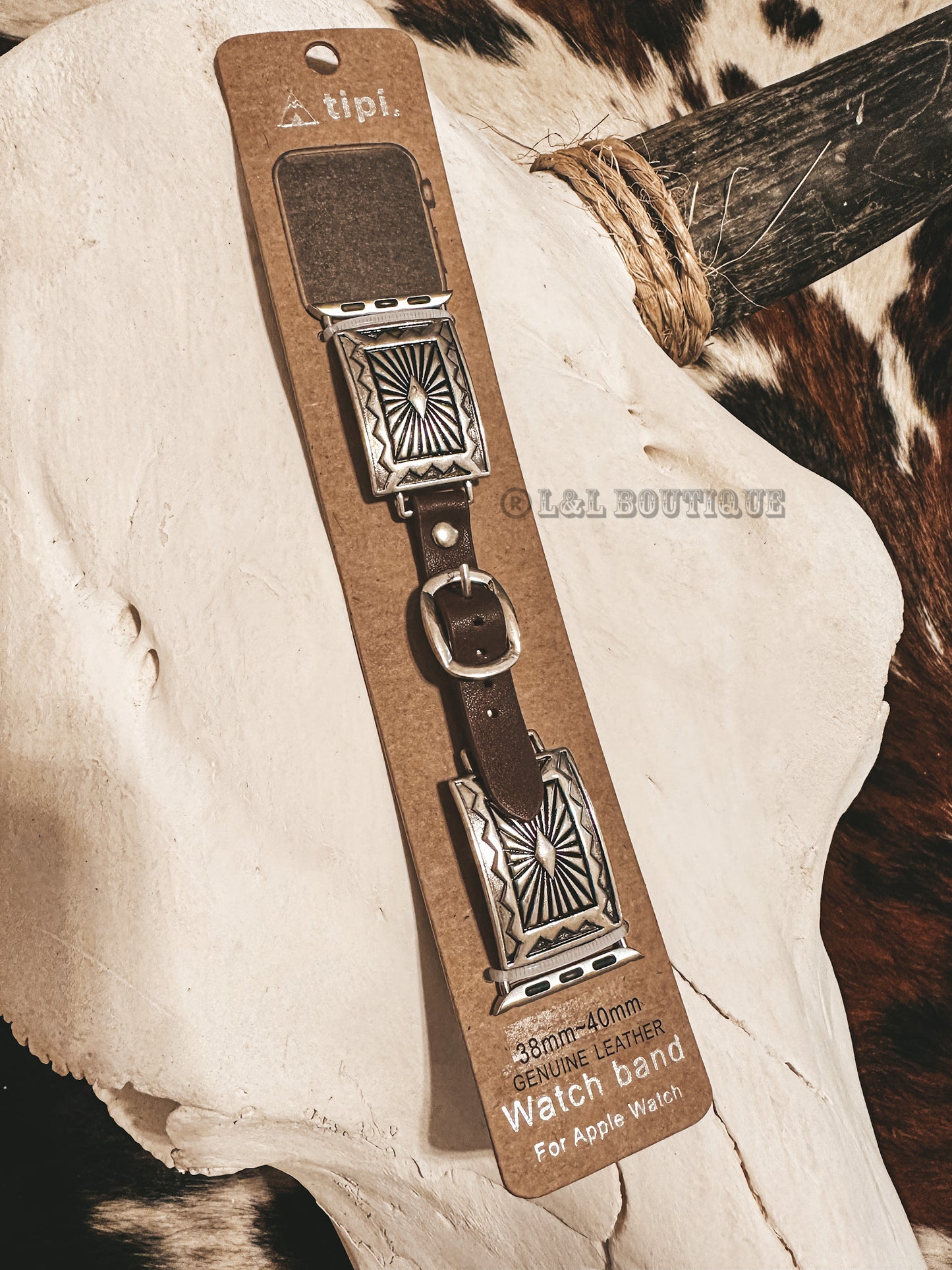 Square Concho Watch Band