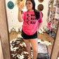 Hot Pink Howdy Tshirt